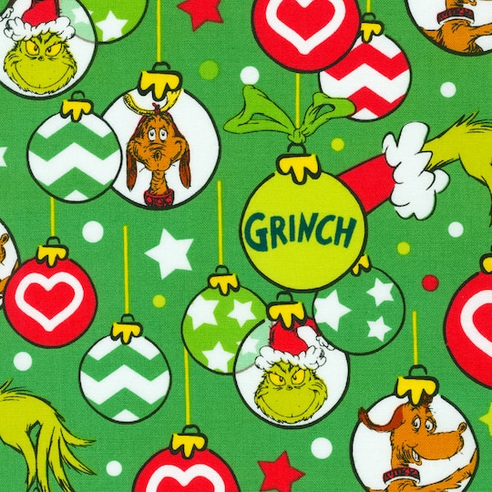 Dr. Seuss&#x2122; Grinch D&#xE9;cor Cotton Fabric